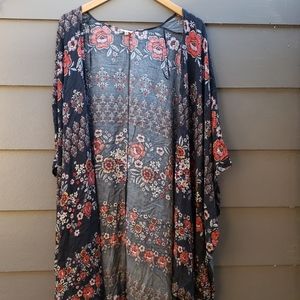Floral kimono